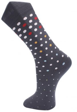 Effio Heren Design Sokken Dots Sparkling 0007
