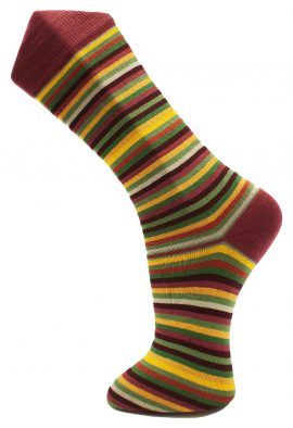 Gestreepte sokken heren - Uniform 2158