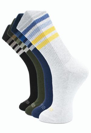 4Pack Sport Sokken Heren - Colour Sport Socks