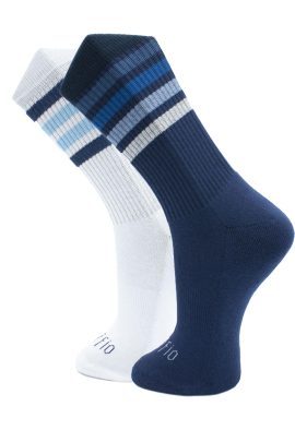 2Pack Sport Sokken Heren - Colour Blue V2