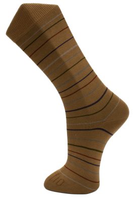 Khaki gestreepte sokken James Webb – Universe 23203