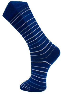 Kobalt Blauw gestreepte sokken James Webb – Universe 23209