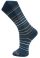 Petrol Blauw gestreepte sokken James Webb – Universe 23207