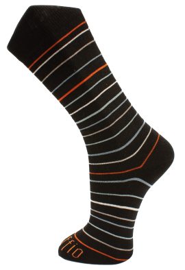 Zwart Blauw gestreepte sokken James Webb – Universe 23206