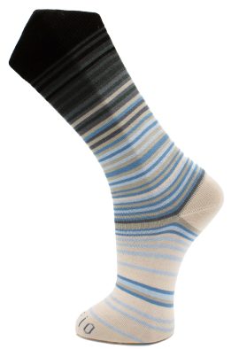 Zwart-Blauw-gestreepte-sokken-heren-–-Uniform-23299