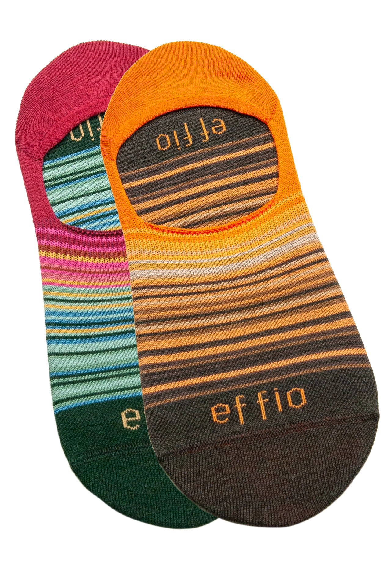 2Pack sneakersokken Bodemleven en Biodiversiteit – 2Pack Sneaky Warming Stripes 37/41