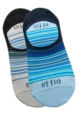 2Pack sneakersokken Co2 en regen – 2Pack Sneaky Warming Stripes