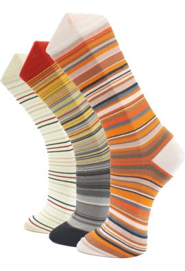 3Pack Effio sokken Jazz 23015 WS Zonneschijn Glorious 23023 – 3Pack Burning Man