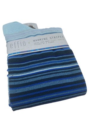 Effio gestreepte heren sokken - Warming Stripes Globe Rain 2