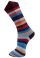 Bordeaux gestreepte sokken heren – Sphere 24133