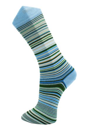 Licht-blauw-gestreepte-sokken-heren-ÔÇô-Stripes-24140