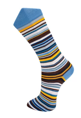 Gestreepte sokken heren – Glorious 26305