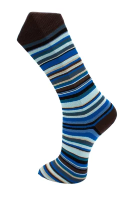 Gestreepte sokken heren – Glorious 26324