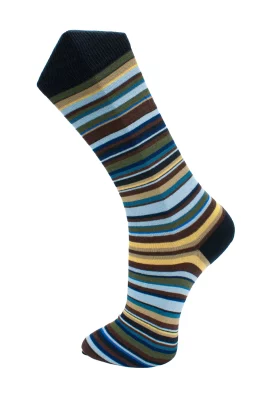 Gestreepte sokken heren – Glorious 26333
