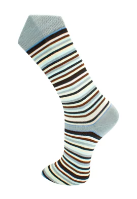 Gestreepte sokken heren – Uniform 26118