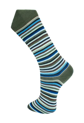 Gestreepte sokken heren – Uniform 26138