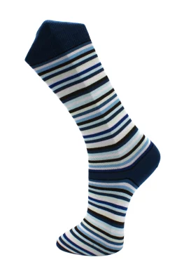 Gestreepte sokken heren – Uniform 26143
