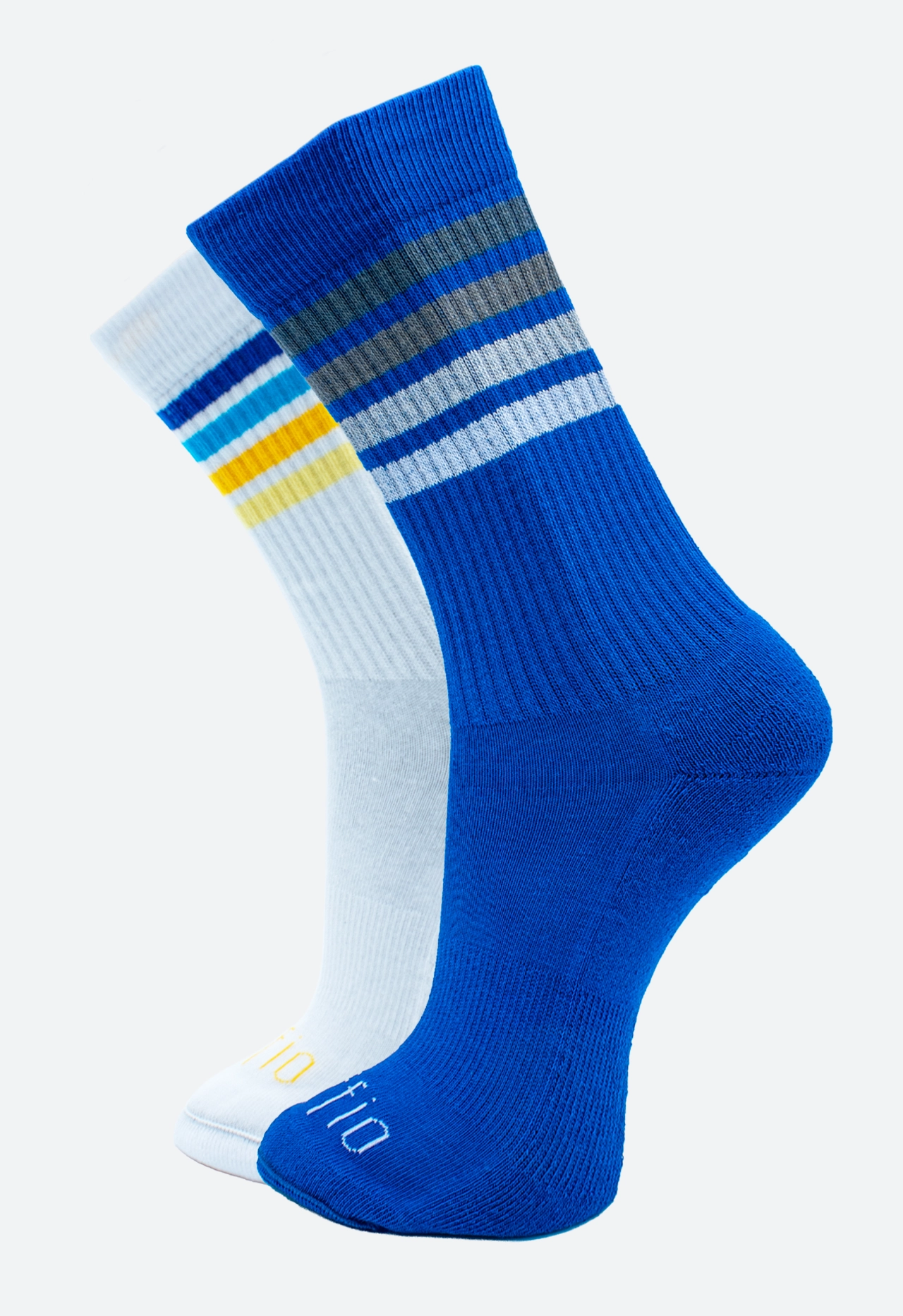 2Pack sport sokken heren – 2Pack Sport 261322 Blue 261342 Wit